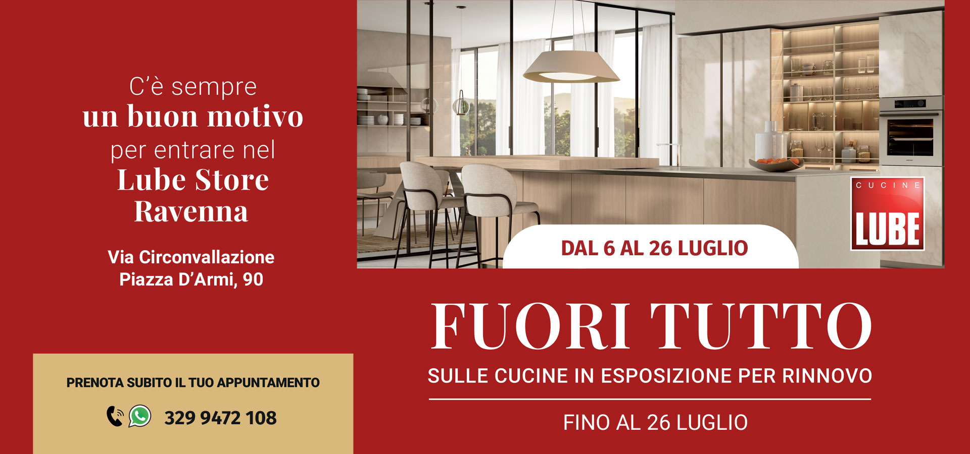 LUBE RA fuoritutto luglio 2026