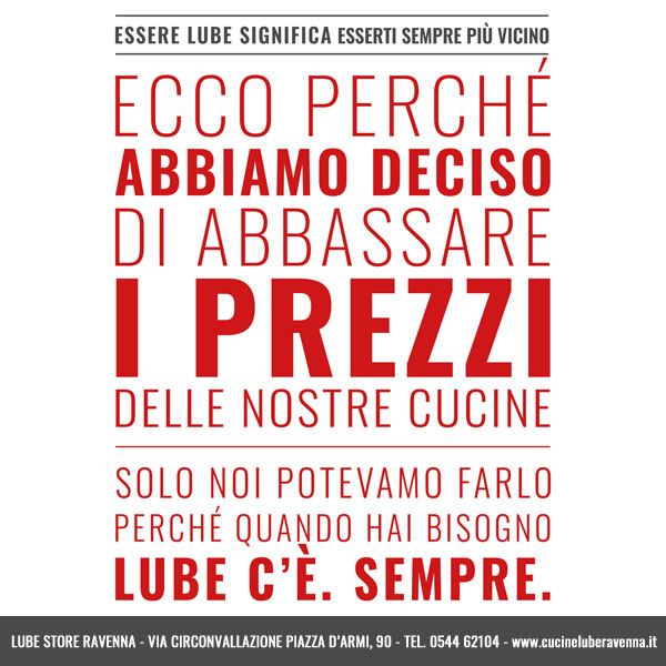 [RA] Lube abbassa i prezzi